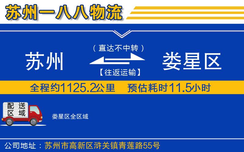 蘇州到婁星區(qū)貨運(yùn)公司